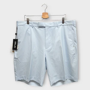 Ralph Lauren RLX Golf Men's Shorts Tailored Fit Pattern (Blue/White) - US 40 - Picture 1 of 2