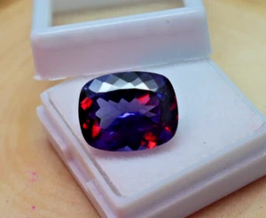 Anello alessandrite 8,10 ct taglio cuscino sciolto gemme alessandrite - Foto 1 di 10