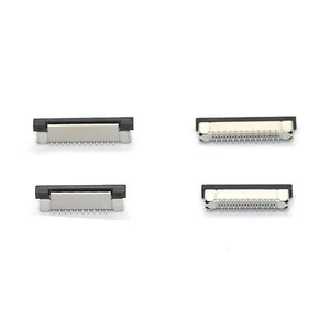 Pitch 0.5mm Vertical SMD FFC/FPC Connector Offset With Lock Connectors 4P-60P - Picture 1 of 5