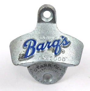 Coca-Cola Barq's Rootbeer Starr X USA Wand Flaschenöffner Wandmontage Opener - Bild 1 von 7
