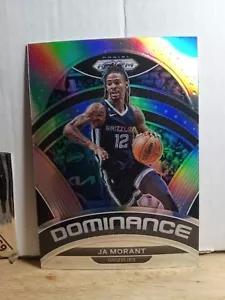 JA MORANT 2022-23 PANINI PRIZM SILVER PRIZM DOMINANCE MEMPHIS GRIZZLIES #5 - Picture 1 of 3