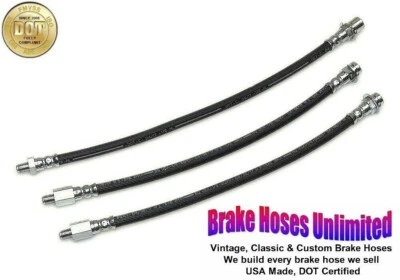 КОМПЛЕКТ ТОРМОЗНЫХ ШЛАНГОВ Mercury Monterey 1959 1960 - Изображение 1 из 2