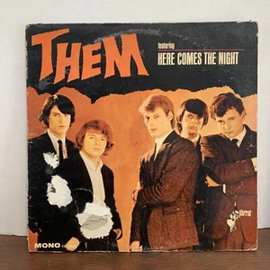 Them Here Comes The Night Vinyl Lp VG Van Morrison *PA 61005* MONO B-882 - Picture 1 of 5