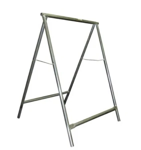 Mesa Plegable Patas de Caballo Sierra Patas de Mesa con Revestimiento de Zinc Juego de 2 Piezas - Imagen 1 de 6