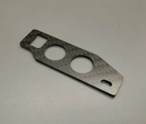 REPLACEMENT FOR TAMIYA FALCON BATTERY HOLDER BAR STRAP CARBON FIBER E3 EPART - Picture 1 of 2