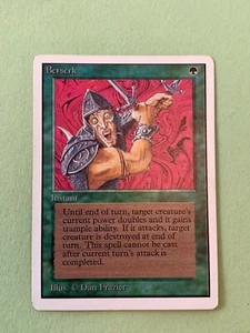 Berserk Unlimited Edition MTG (Condition: Excellent) - Picture 1 of 2