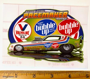 Gordie Bonin BUBBLE UP PACEMAKER Funny Car Decal Sticker NHRA Drag Racing Lg - Imagen 1 de 1
