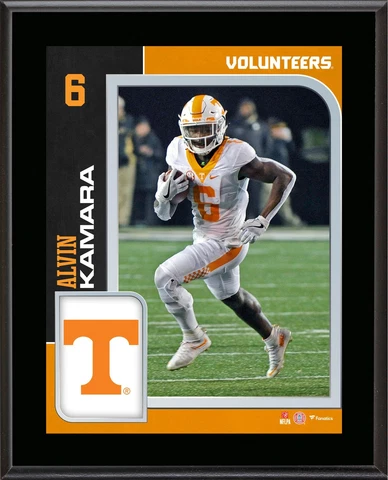 Alvin Kamara Volunteers 10.5x13 Plaque - Fanatics Authentic Cover