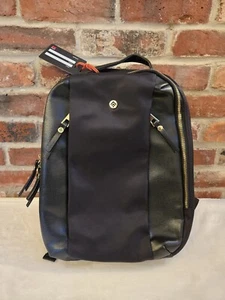 Allancia Rucksack schwarz Nylon Tabletfach Außentaschen leise Luxus - Bild 1 von 21