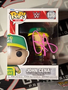 John Cena ACOA Autograph Signed WWE Funko Pop! WRESTLEMANIA - Picture 1 of 2