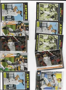 LOTTO DI 22 CARTE CARLOS CORREA HOUSTON ASTROS - Foto 1 di 2