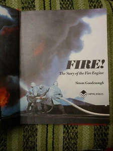 *¡Fuego! La historia del camión de bomberos por Simon Goodenough TAPA DURA SIN SOBRECUBIERTA - Imagen 1 de 4