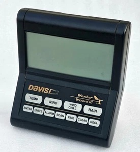 Davis Instruments NO.7425 Weather Wizard III Monitor WC10424B10 made in USA - Foto 1 di 6