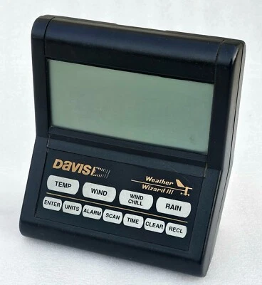 Davis Instruments NO.7425 Weather Wizard III Monitor WC10424B10 made in USA - Immagine 1 di 4