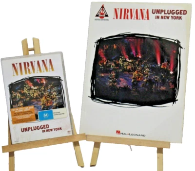 Nirvana Unplugged in New York Guitar Recorded Version Tablature, DVD Kurt Cobain - Image 1 of 4