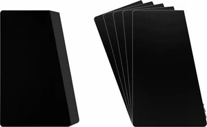 (30) Comic Book Bin Index Divider Cards - Sloped 7" x 11" - Black Standard 30mil - Picture 1 of 2