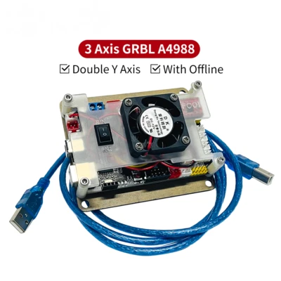 CNC Laser Machine 2 Axis 3 Axis Control Board Grbl Controller Board USB Port - Image 1 of 4