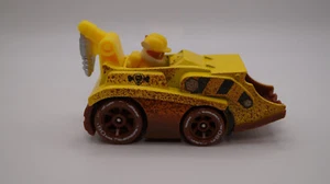 PAW PATROL RUBBLE MISSION TRUE METAL YELLOW 1:55 DIECAST CONSTRUCTION VEHICLE - Picture 1 of 4