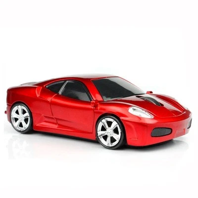 Sport Car Shape Computer Mice 2.4ghz Wireless Mouse 1600dpi Optical Gaming Mi... - Image 1 of 2