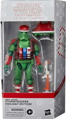 Figura Star Wars Black Series First Order Stormtrooper Holiday Edition F5306 Foto 1 de 4