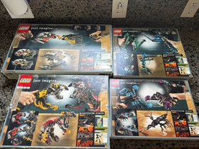 LEGO BIONICLE: Manas (8539), Tarakava, Nui Jaga, Kane Ra All Factory Sealed NIB