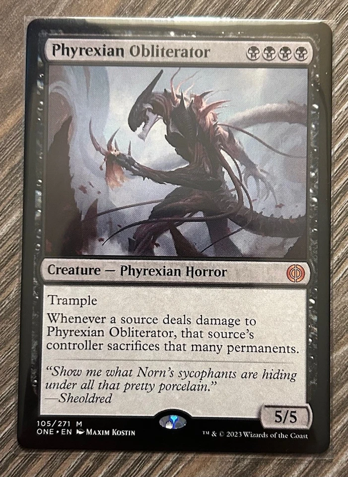 Phyrexian Obliterator Phyrexia: All Will Be One Regular - Image 1 of 1