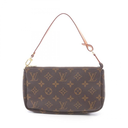 LOUIS VUITTON（LV） LOUIS VUITTON Pochette Accessori Borsa a Mano M51980 Monogram Tela Marrone Us