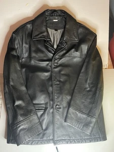 Men’s Danier Genuine Leather Blazer Jacket – Size 36-38/S Made in Canada - Bild 1 von 13