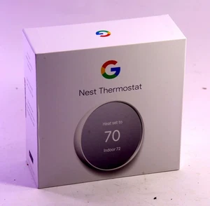 Google Nest Thermostat Model G4CVZ - Snow (Free Shipping) - Picture 1 of 3