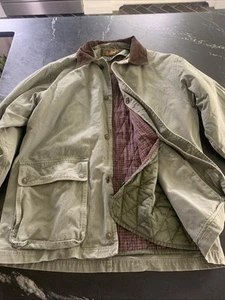Timberland Men's Large Army Green Coat With Removable Quilted Liner. - Picture 1 of 6