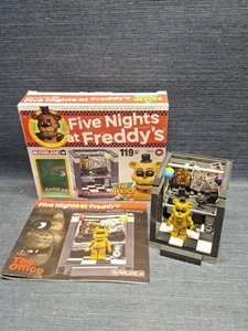 McFarlene FNAF Five Nights at Freddy’s The Office Golden Freddy Construction set - Picture 1 of 10