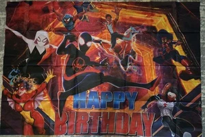 Spidey Characters Party Supplies With 58x49 Inch Banner - Picture 1 of 6