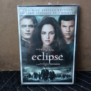 NEW The Twilight Saga Eclipse (DVD, 2010, Eng/French Edition, Widescreen) SEALED - Foto 1 di 3