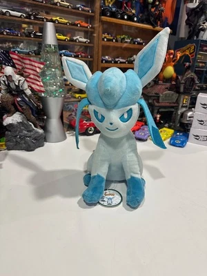 San-ei Boeki Pokémon Glaceon Plush  All Star Collection New With Tags - Image 1 of 4