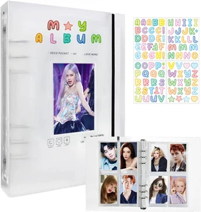 Photocard Binder A5 Kpop Photocard Holder Book, 200 Pockets Kpop Photocard Binde - Picture 1 of 12