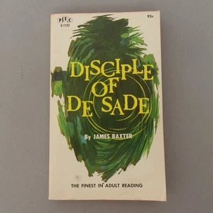Schüler von de Sade von James Baxter 1967 Vintage Taschenbuch Buch PEC - Bild 1 von 7