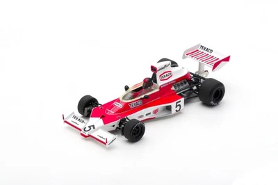 F1 1:43 Spark S7147 McLaren M23 N°5 E.Fittipaldi Monaco GP 1974, New, Tobacco - Immagine 1 di 4