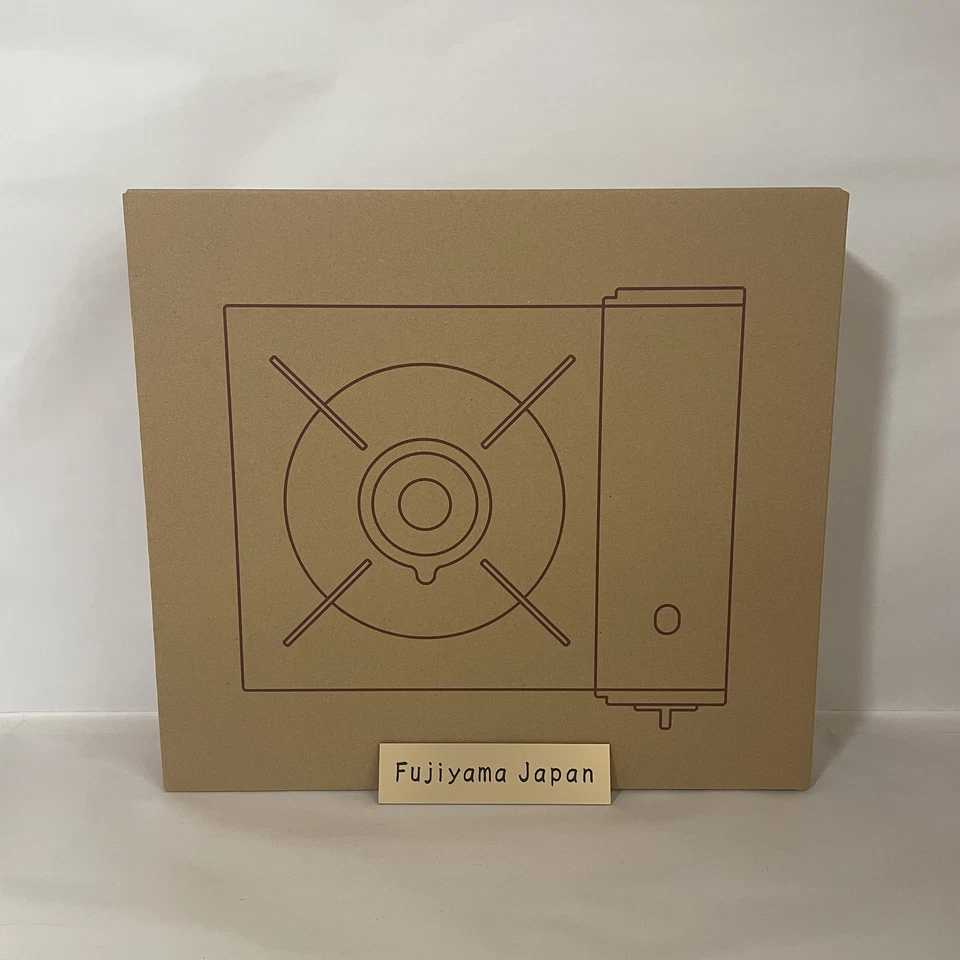 MUJI Portable Cooking Gas Stove Aluminum Die-cast Rk-2 White MOMA From Japan DHL