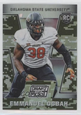 2016 Panini Prizm Collegiate Draft Picks Camo /199 Emmanuel Ogbah #177 Rookie RC - Image 1 of 2