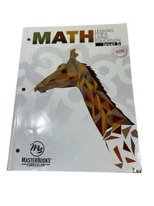 Master Books MATH LESSONS FOR A LIVING EDUCATION Level 5 Workbook Homeschool - Picture 1 of 4
