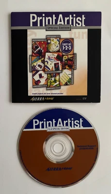 Print Artist Special Edition 12.0 CD-ROM, 2001, Sierra, Windows, VG, Free Shpg - Image 1 of 3