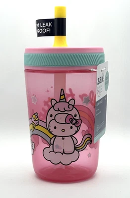 Zak Designs Hello Kitty Kelso Tumbler BPA Free Leak Proof Screw-On 15 fl. oz NWT - Image 1 of 4