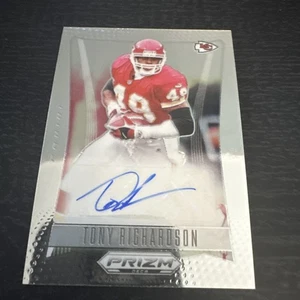 2024 Panini Prizm Deca Tony Richardson Auto - Kansas City Chiefs - Picture 1 of 5
