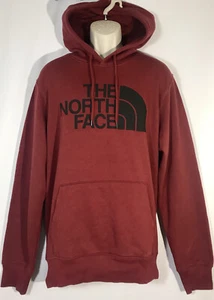 THE NORTH FACE HALF DOME 80/20 Men's Hoodie Size Large Pomegranate - Picture 1 of 9