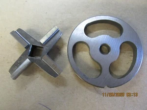 #22 JUEGO DE CUCHILLOS Y PLACAS DE RIÑÓN DE 3 ORIFICIOS AMOLADO - Imagen 1 de 1
