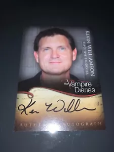Kevin Williamson Authentic Autograph Card Executive Producer Vampire Diaries.A12 - Picture 1 of 12