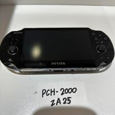 PS Vita Black PCH-2000 Console Only SONY PlayStation Japan