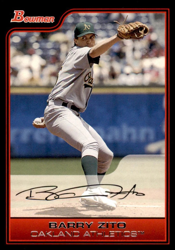 2006 Bowman  #17 Barry Zito Oakland Athletics - Image 1 of 2