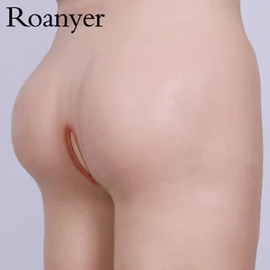 Roanyer Crossdresser Hip Enhancing silicone Vagina Pant Fake Ass Rich Buttocks - Picture 1 of 17