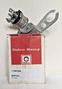 NOS DELCO NEUTRAL SAFETY/ BACKUP SWITCH 1949-1952 PONTIAC w/ HT 1997846 - Picture 1 of 20